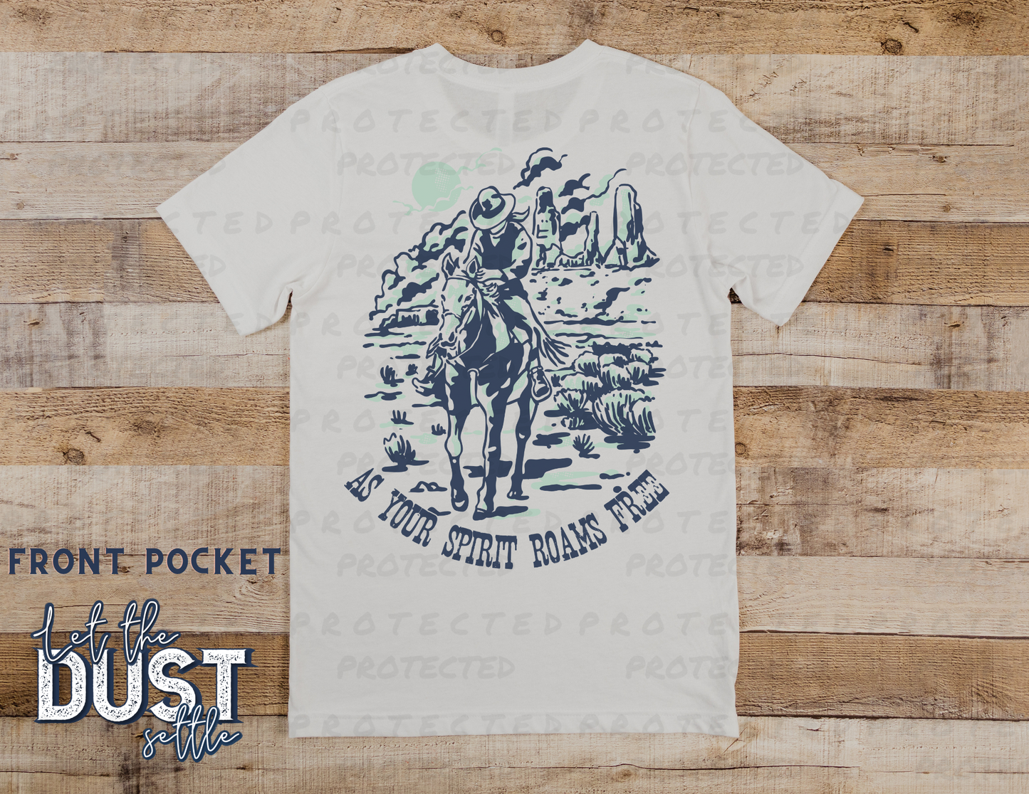 LET THE DUST SETTLE : T-SHIRT