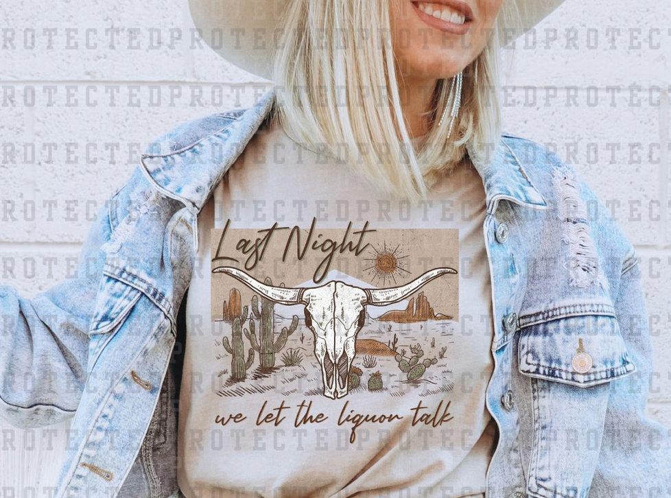 LAST NIGHT : T-SHIRT
