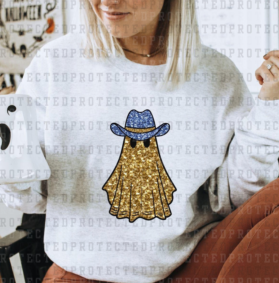 SEQUIN COWBOY GHOST : T-SHIRT