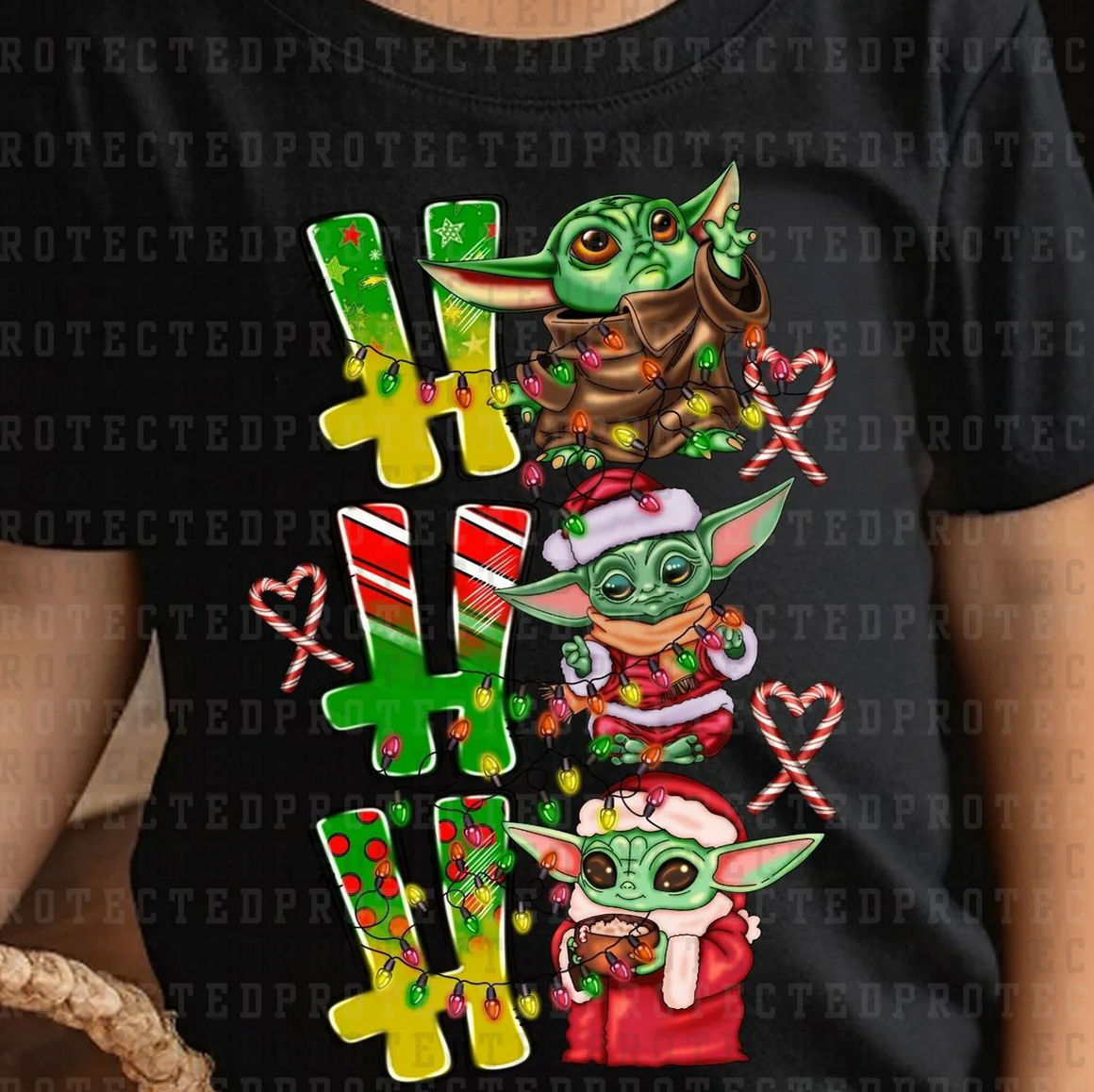 YODA HO HO HO : T-SHIRT