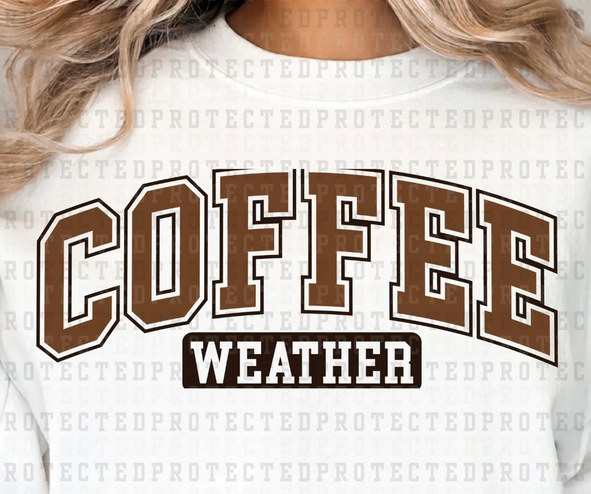 COFFEE WEATHER : T-SHIRT