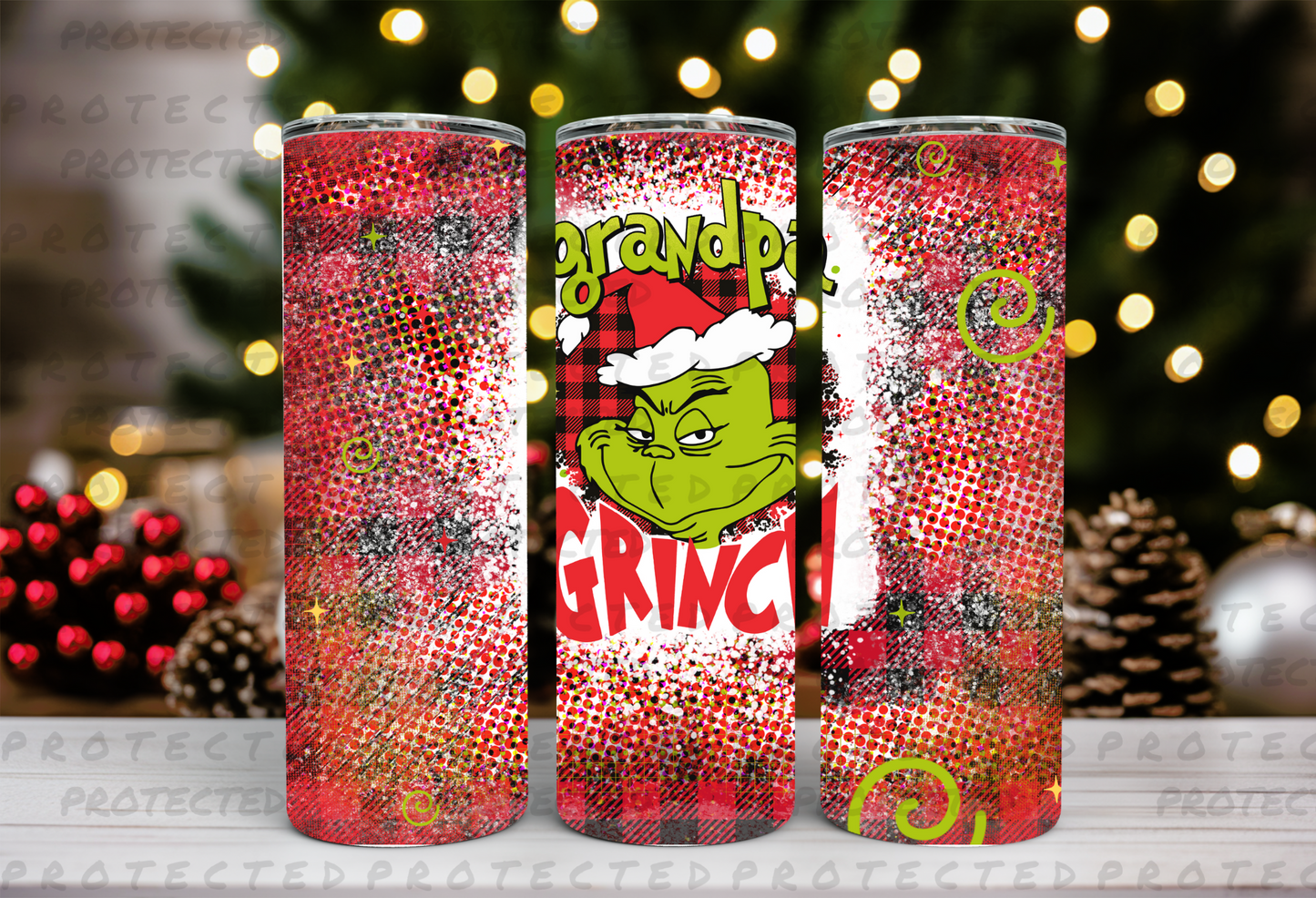 GRANDPA GRINCH : TUMBLER