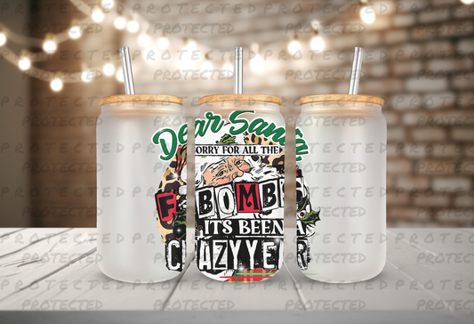 SORRY FOR THE F-BOMBS : GLASSWARE