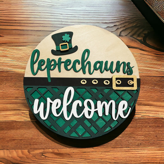 Saint Patrick's Day Wooden Sign