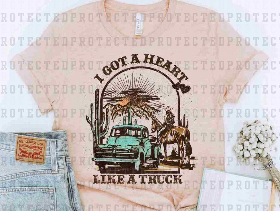 I GOT A HEART LIKE A TRUCK : T-SHIRT