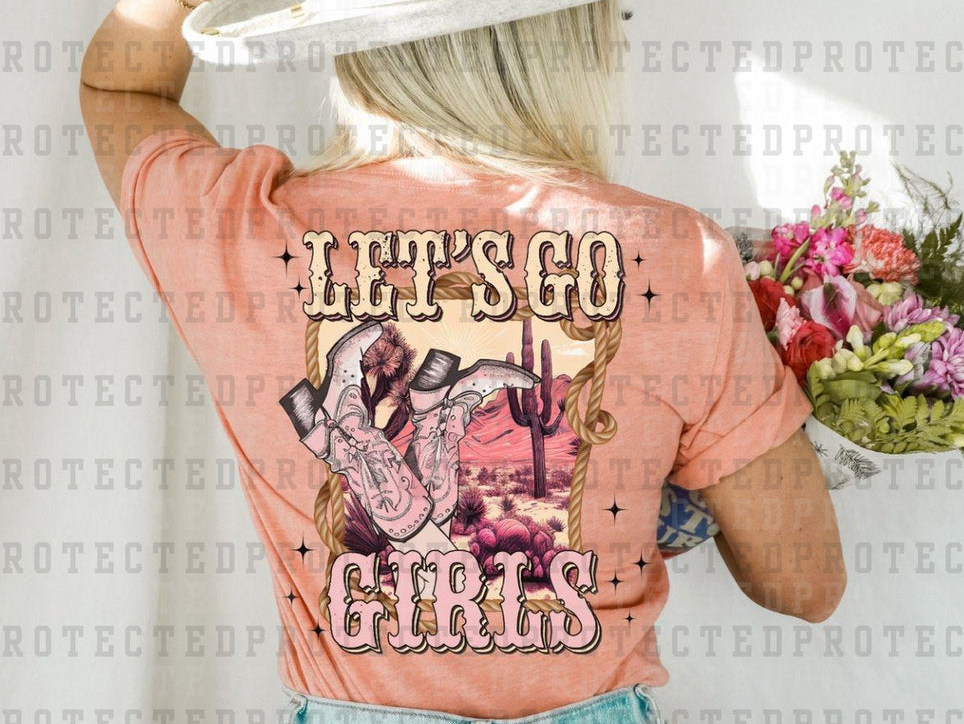 LET'S GO GIRLS : T-SHIRT
