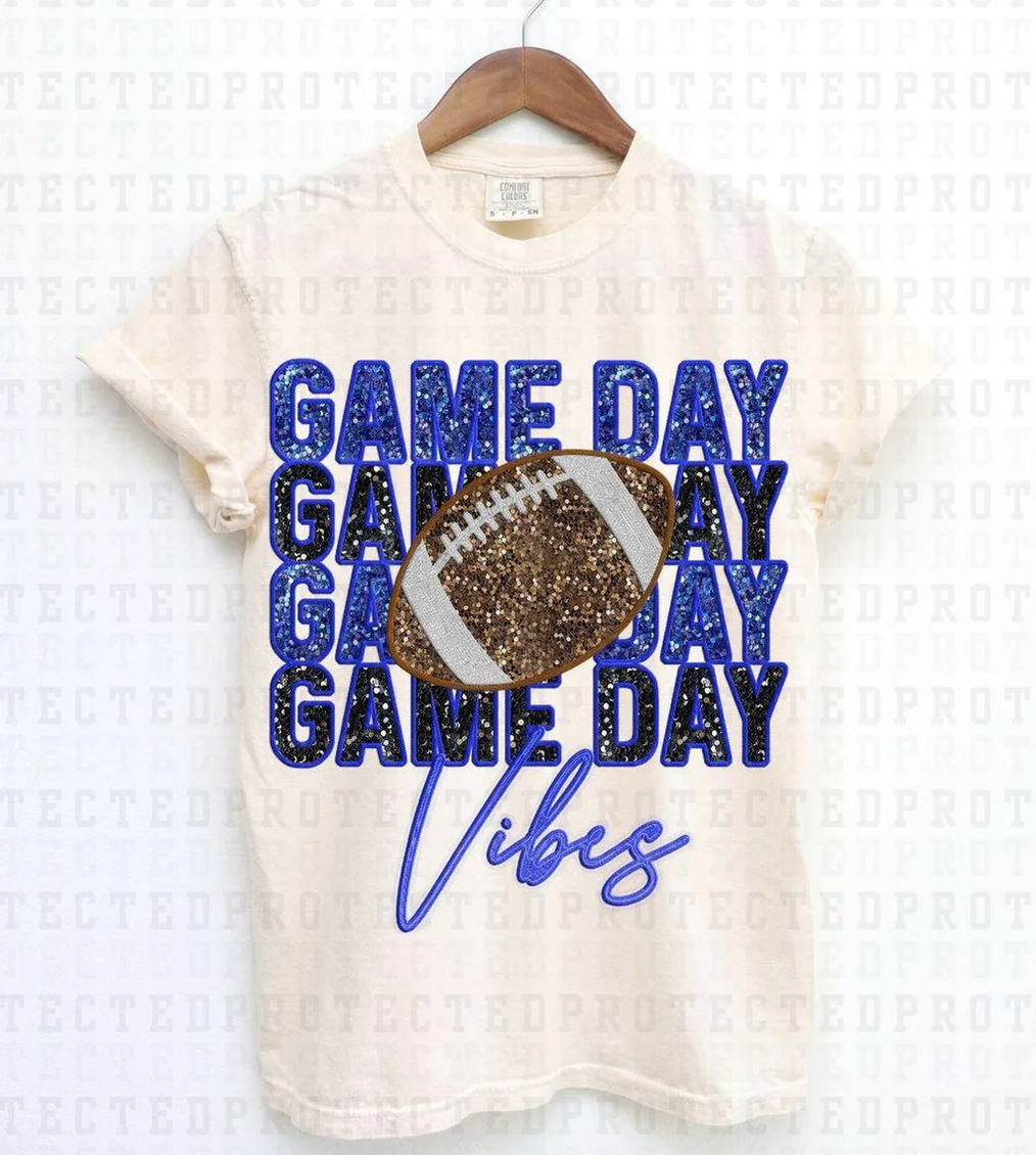 FOOTBALL GAME DAY VIBES : T-SHIRT