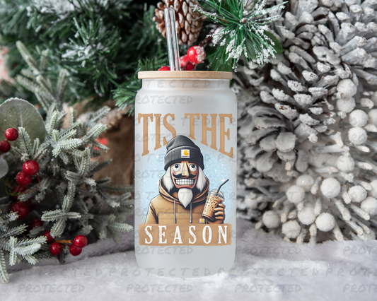 TIS THE SEASON NUTCRACKER : GLASSWARE